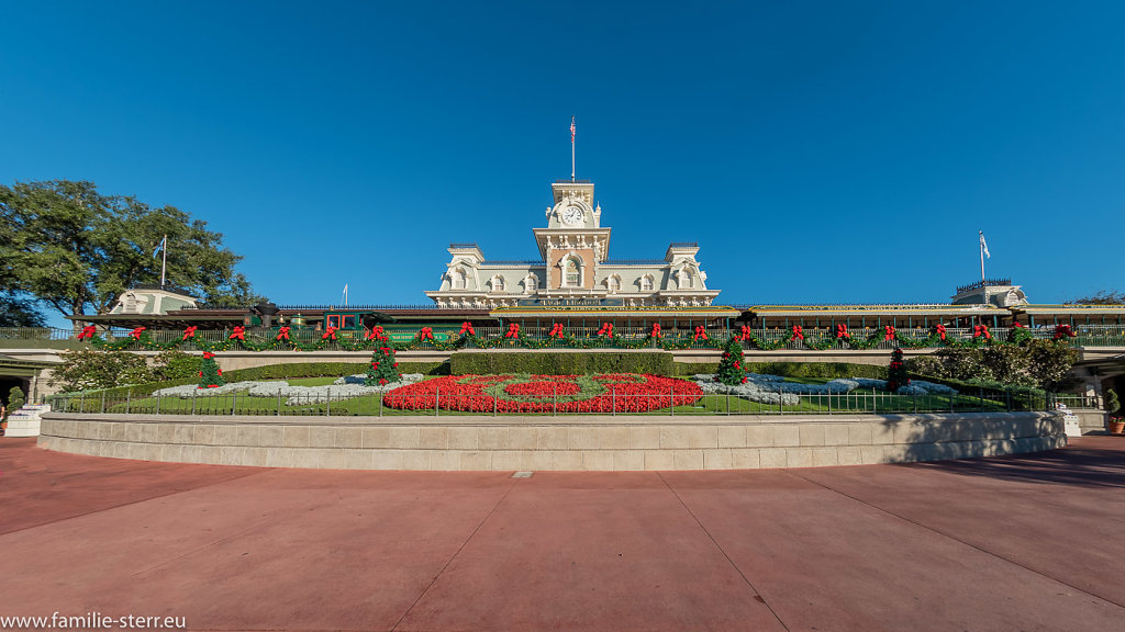 Eingangszum Magic Kingdom / Bahnhof Disney Railroad